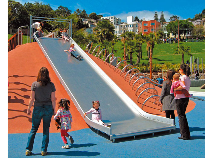 大型不銹鋼滑梯81